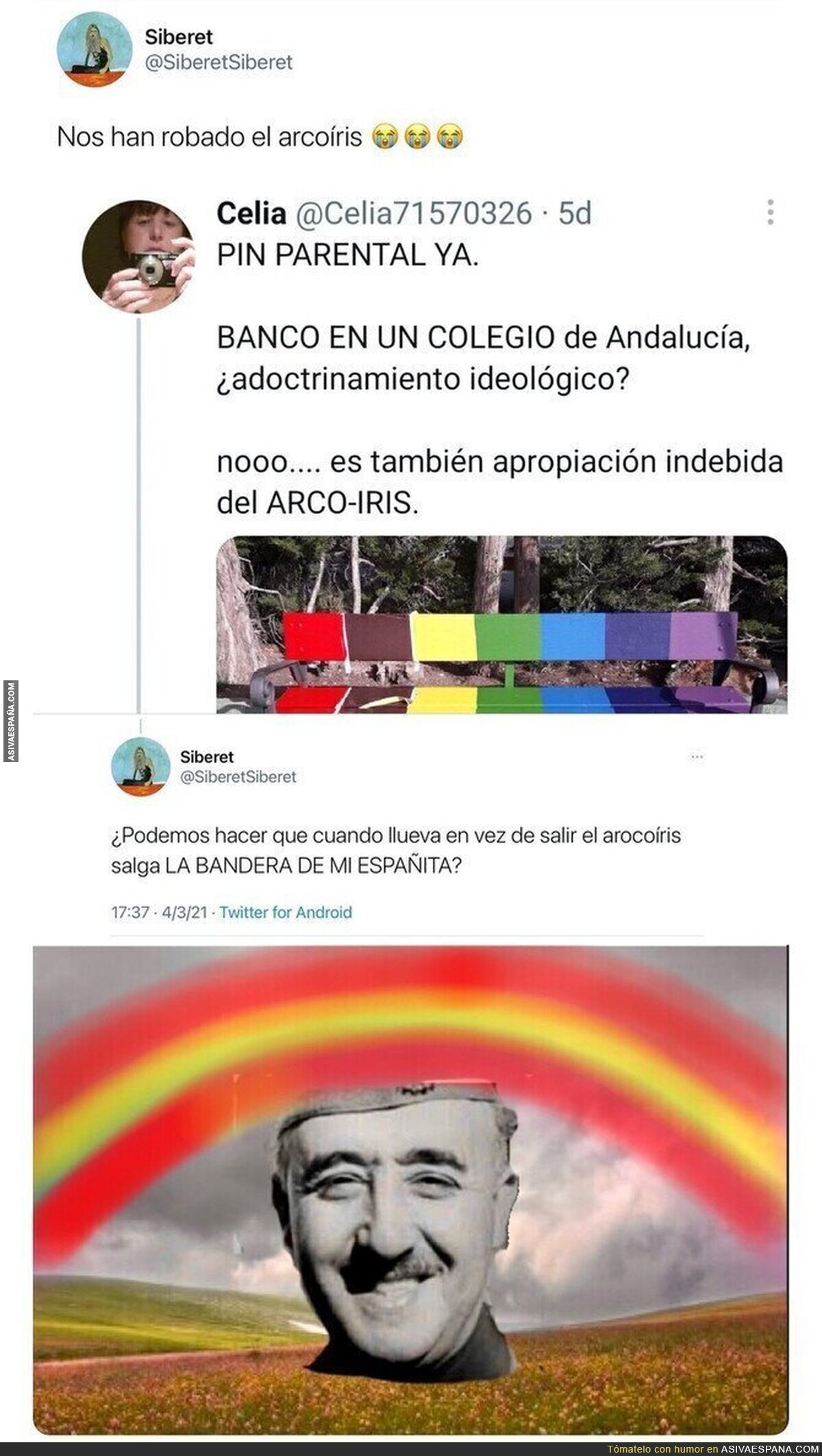 La apropiación indebida del arcoiris