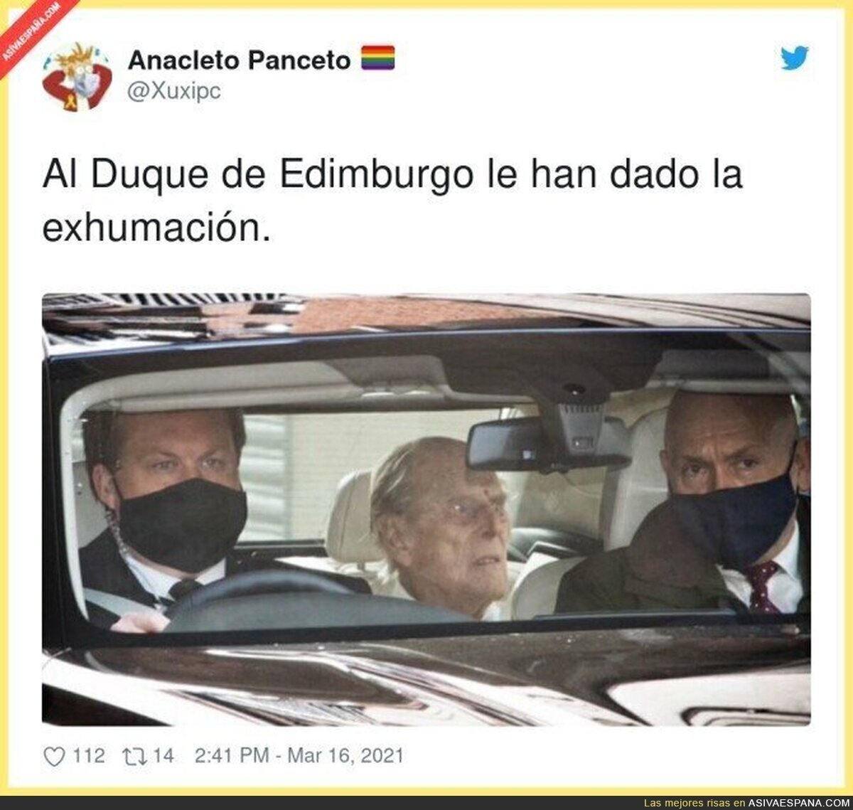 Este hombre está pidiendo tierra