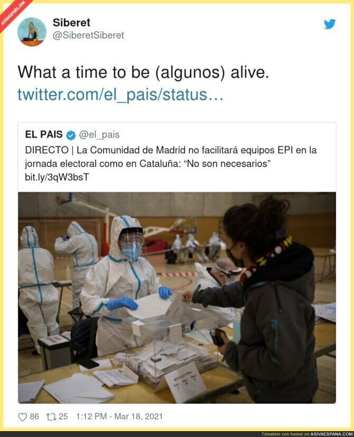 La libertad de contagiarse en Madrid