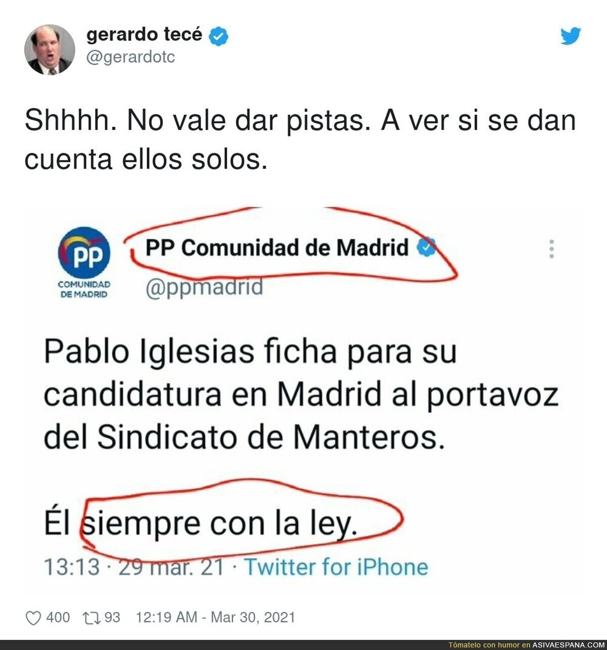 Mientras tanto Correa tirando más de la manta