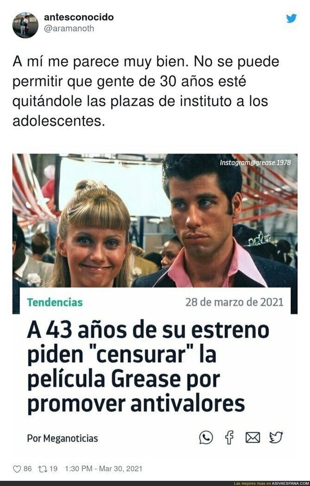 La gente está muy aburrida para pedir este tipo de censuras