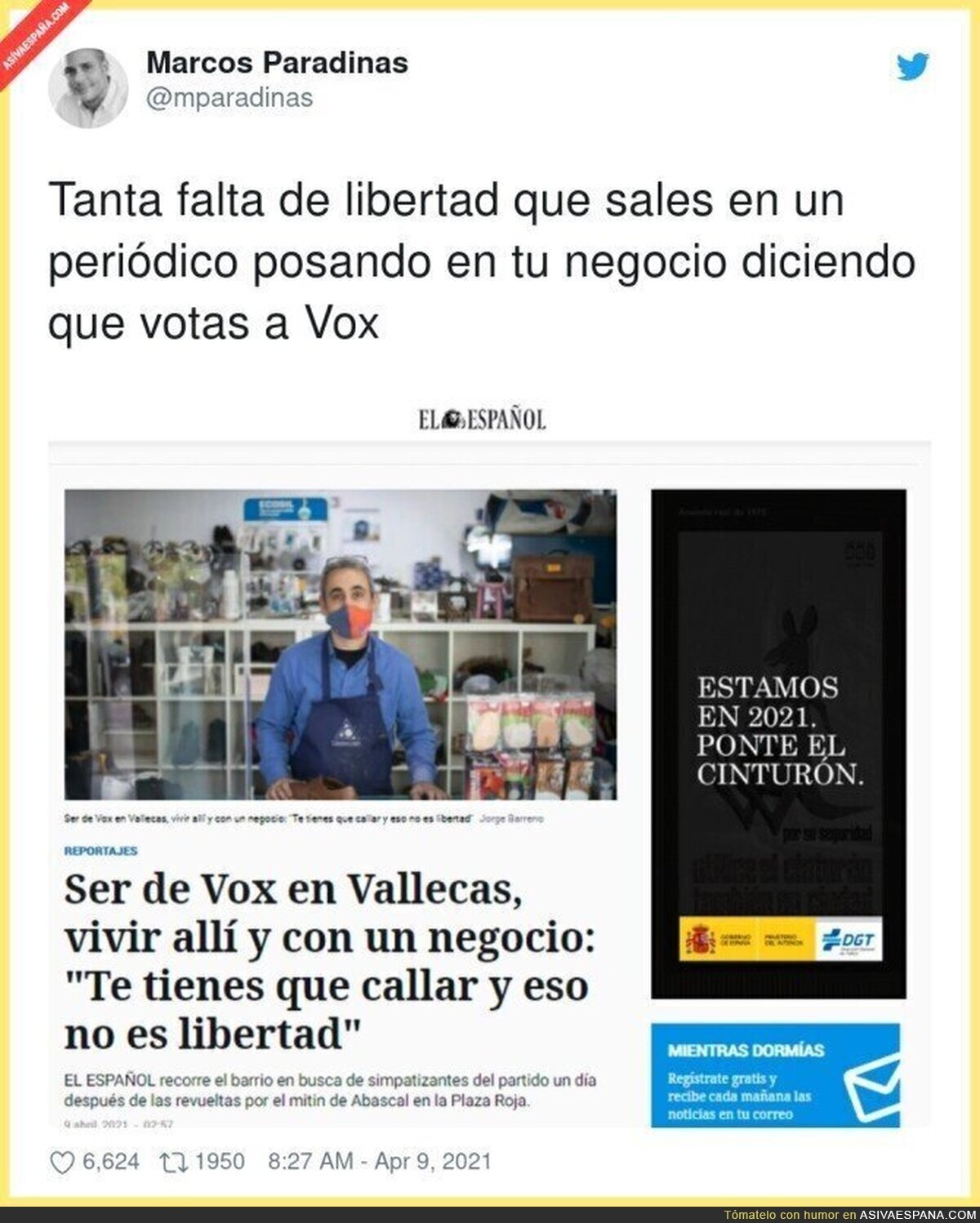 El victimismo gusta y mucho
