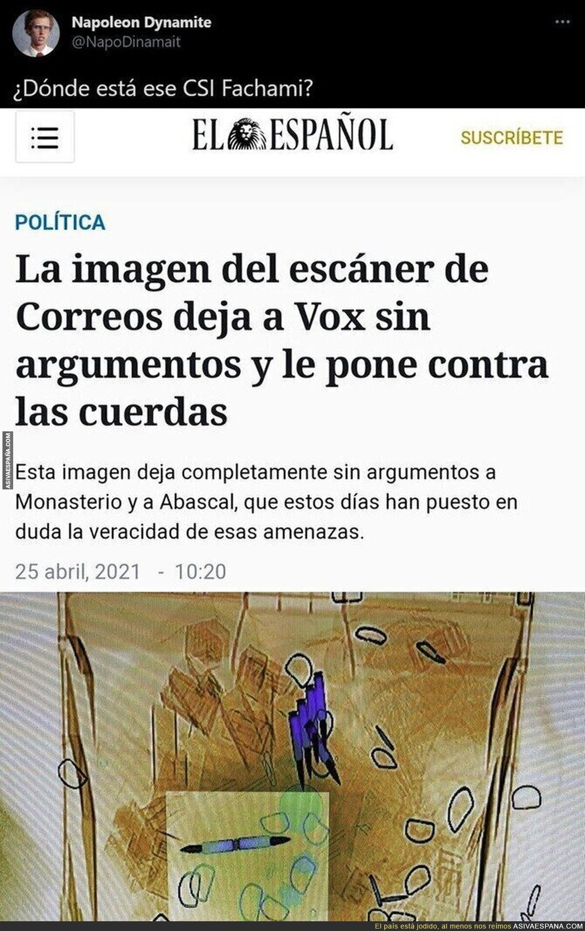 La imagen no deja lugar a la duda