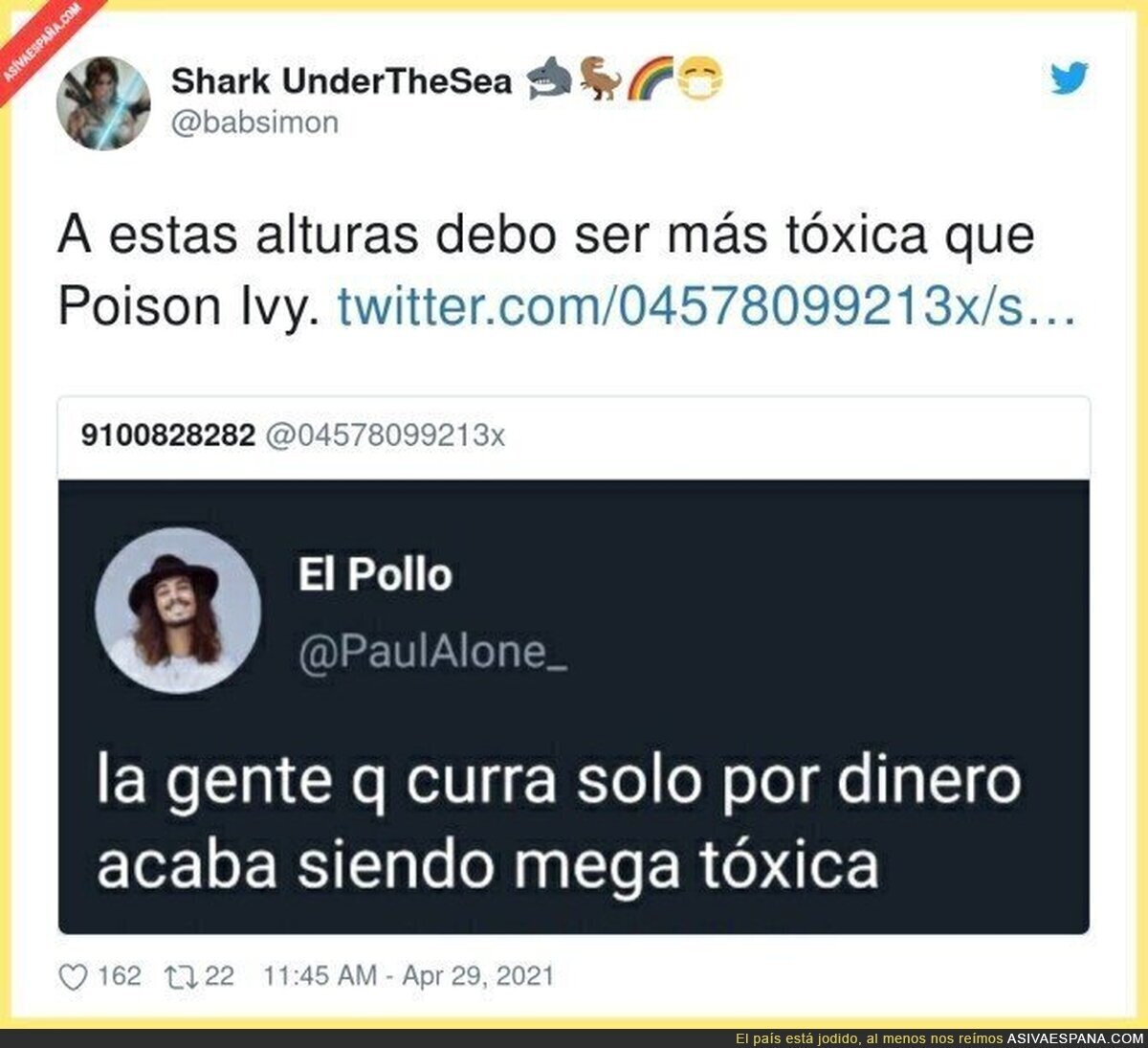 ¿Trabajar por dinero? ¿Pero qué locura es esa?