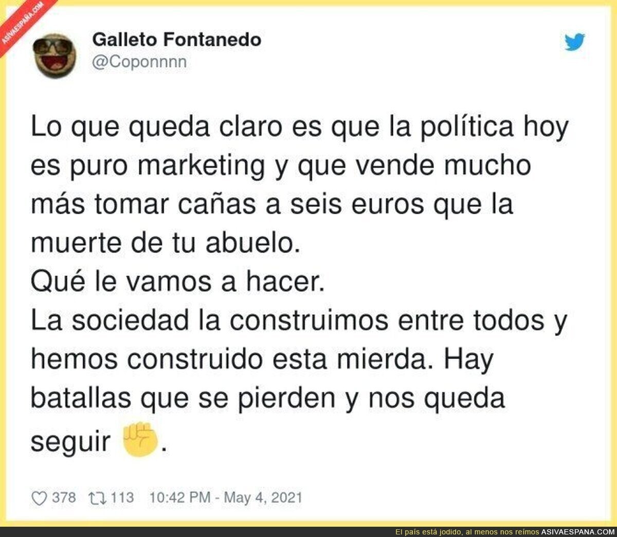 A los madrileños les importa más salir de cañas que sus abuelos