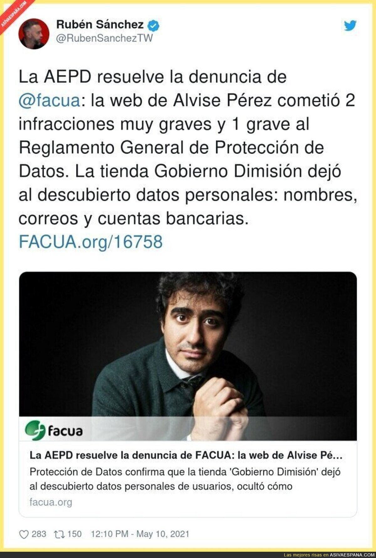El escándalo de la tienda de Alpiste