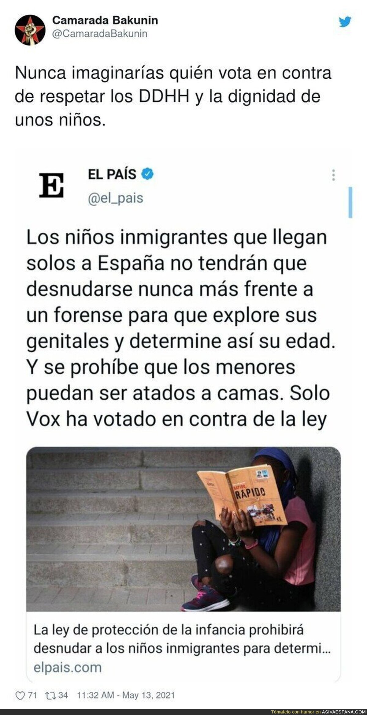 Es inhumano lo de VOX