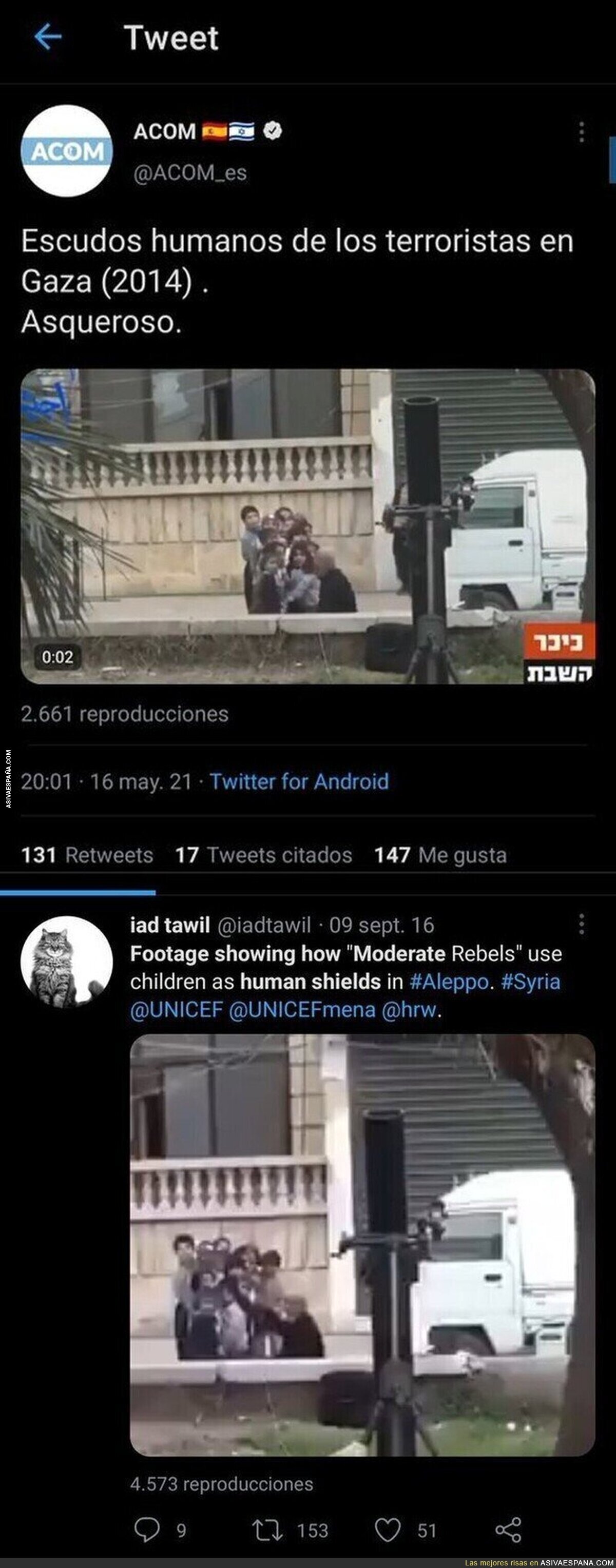 Así es como ACOM está manipulando al mundo entero, ojo a las fechas