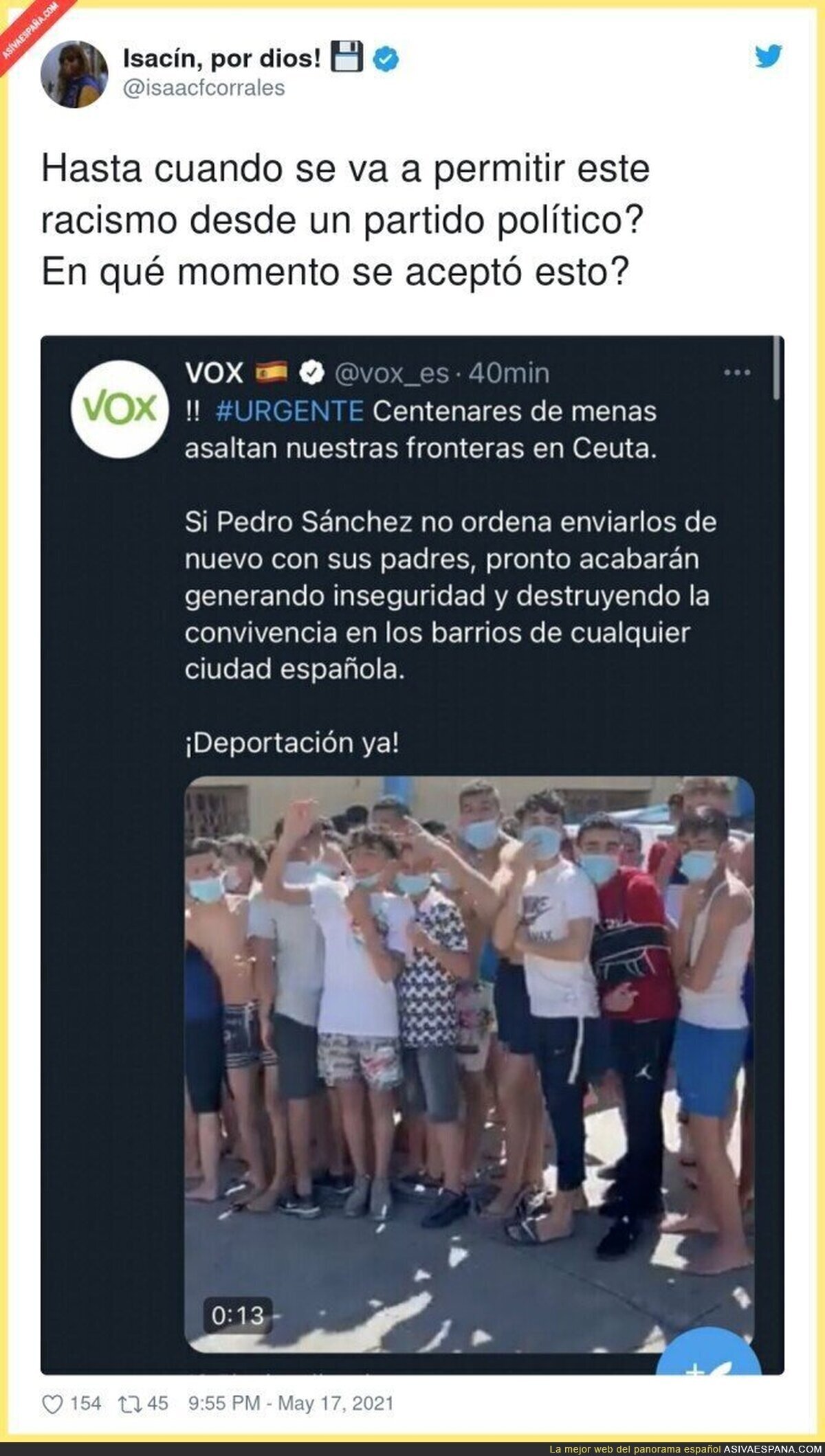 El odio que provoca VOX