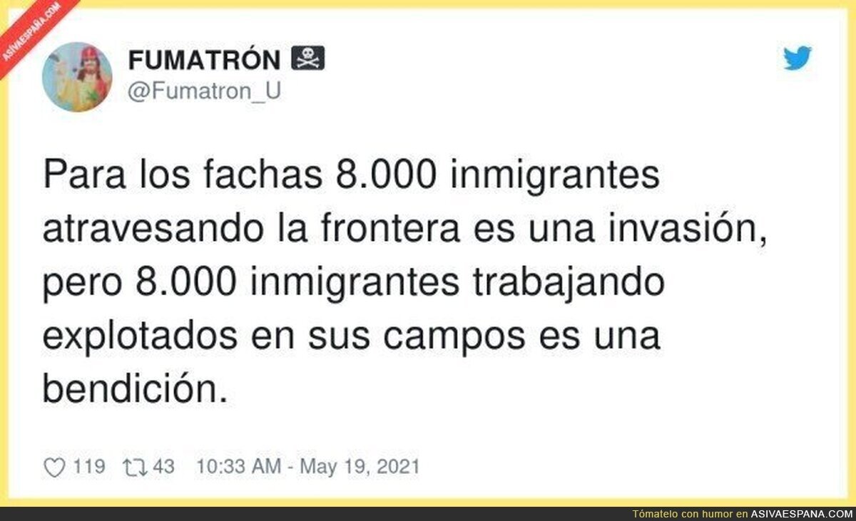 La hipocresía de la  ultraderecha