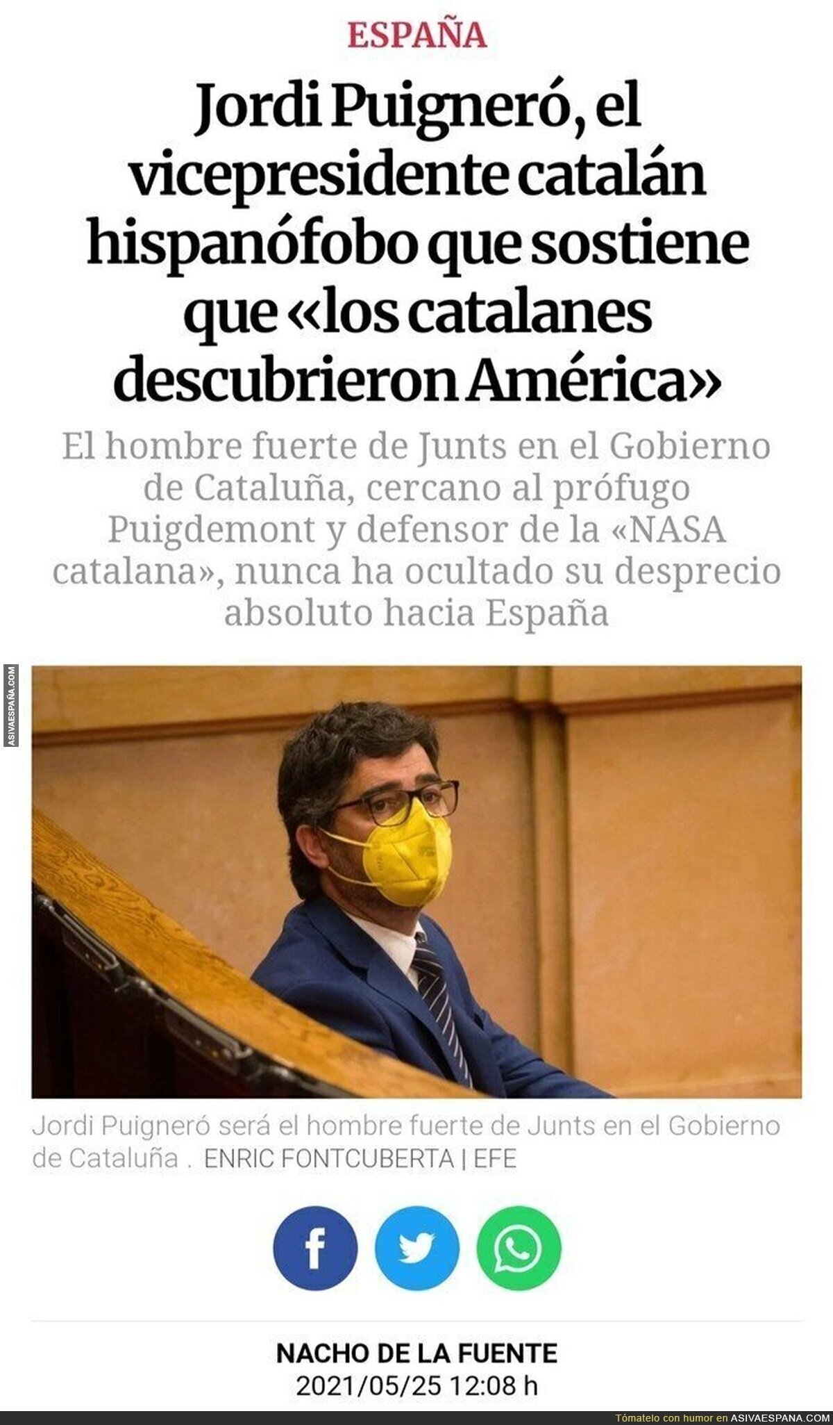 Los nacionalismos siempre traen lo mejor de lo mejor