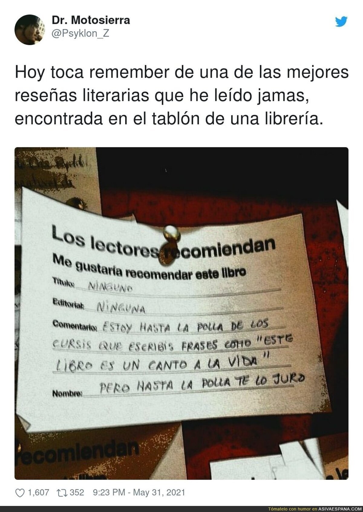 Así da gusto ir a la librería
