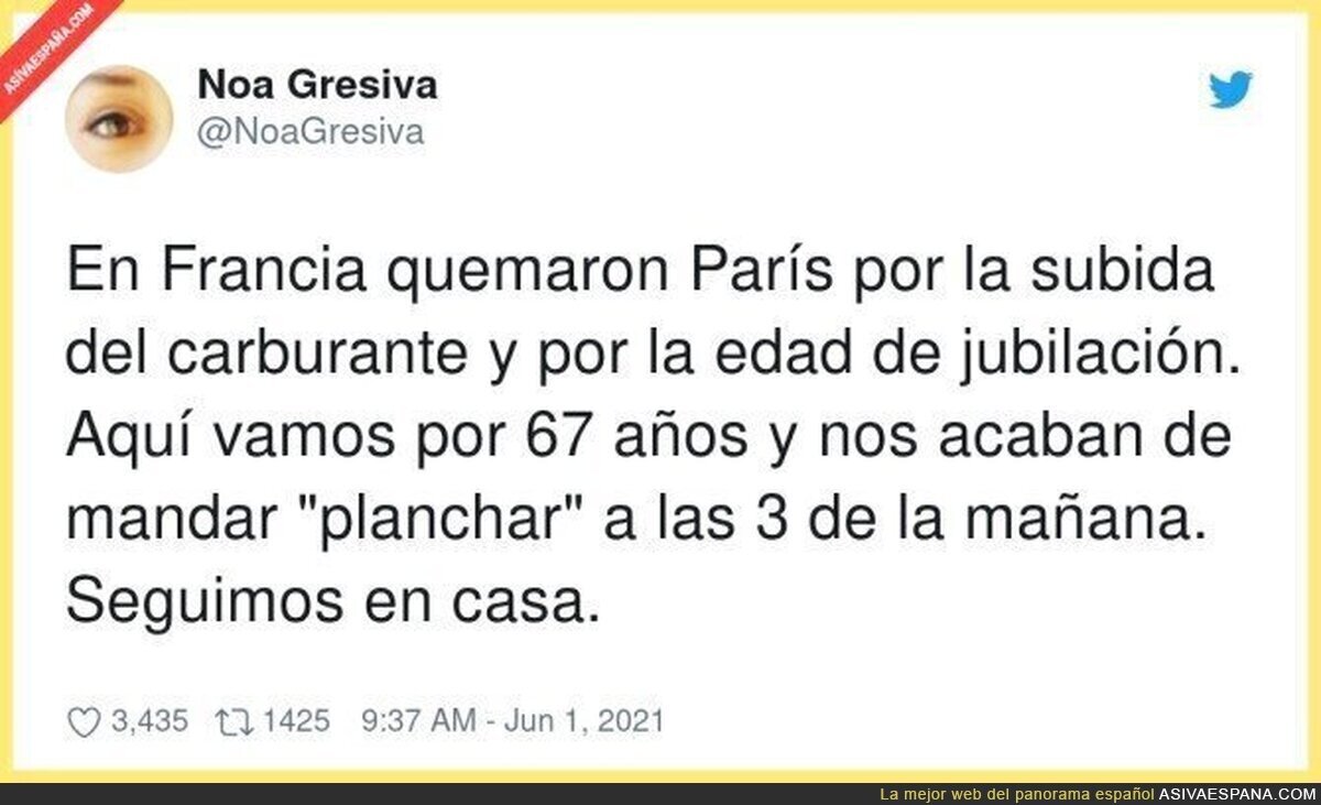 Poco nos pasa en España