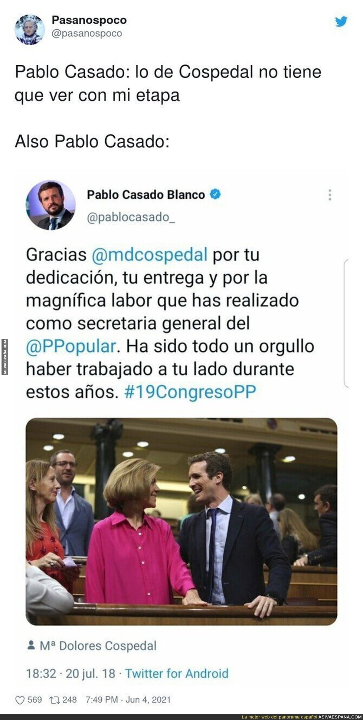 Esa mujer de la que usted me habla...