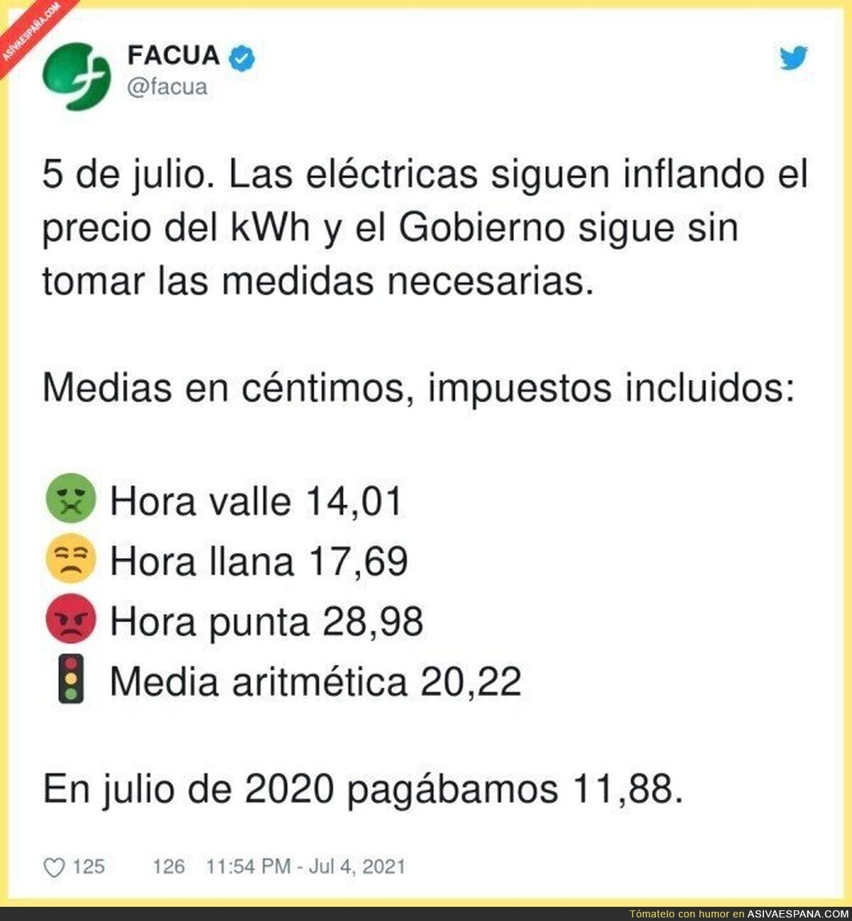 Un día más de estafa
