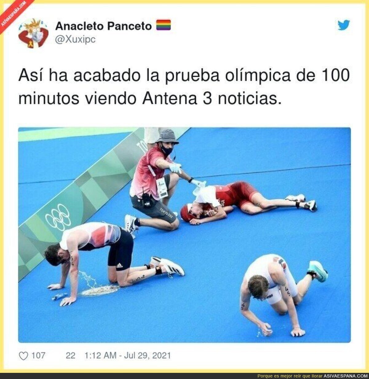 Una prueba insufrible