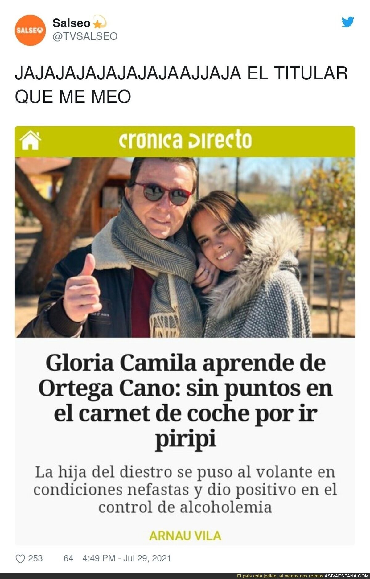 A esa familia no hay por donde cogerla