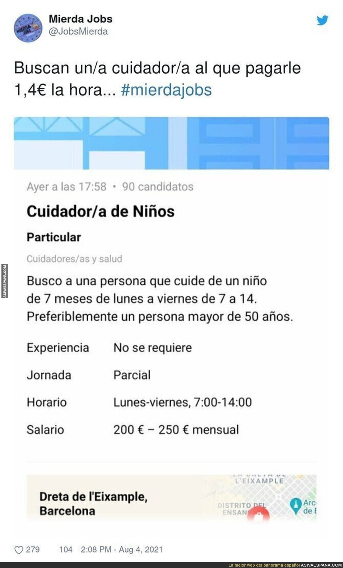 Los esclavos en España están a la orden del día