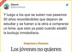 Los j&oacute;venes quieren un empleo en consonancia a lo que han estudiado