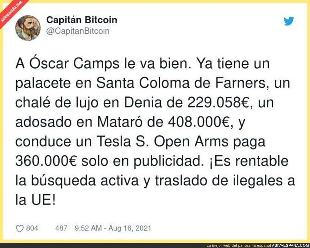 El gran negocio de Open Arms