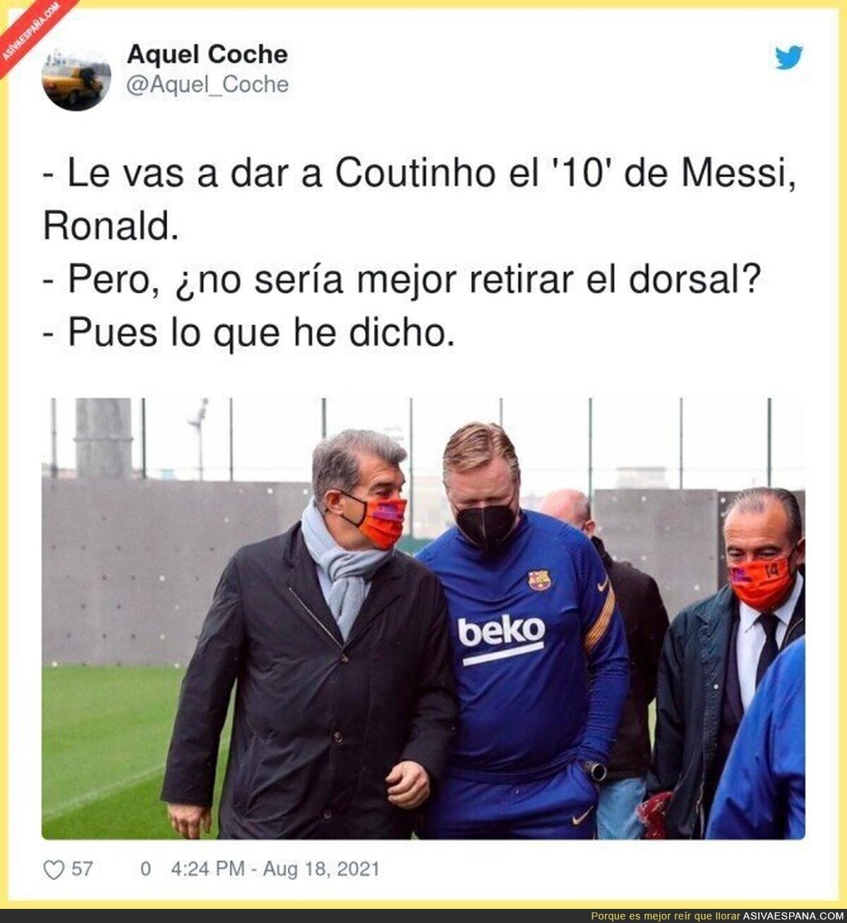 El plan del Barça