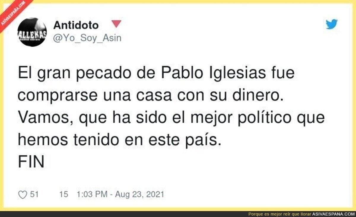 El político más decente