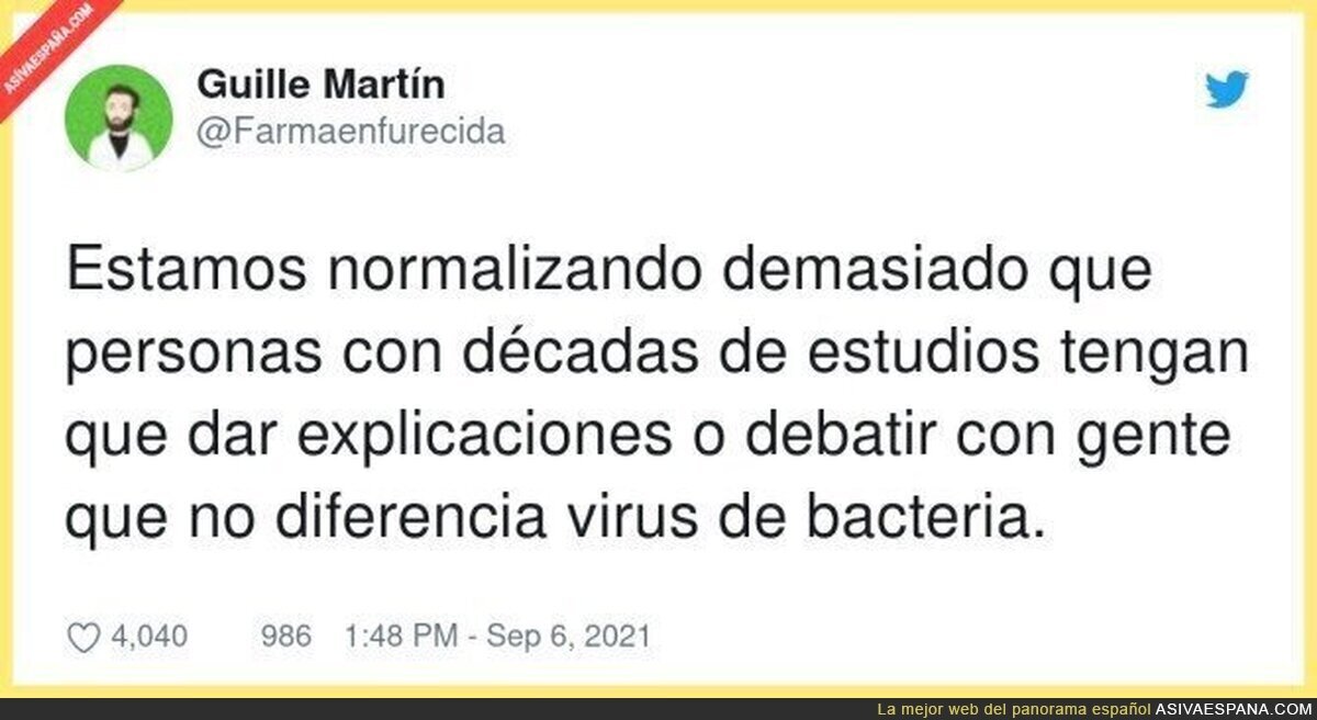 Es lamentable lo que tienen que aguantar