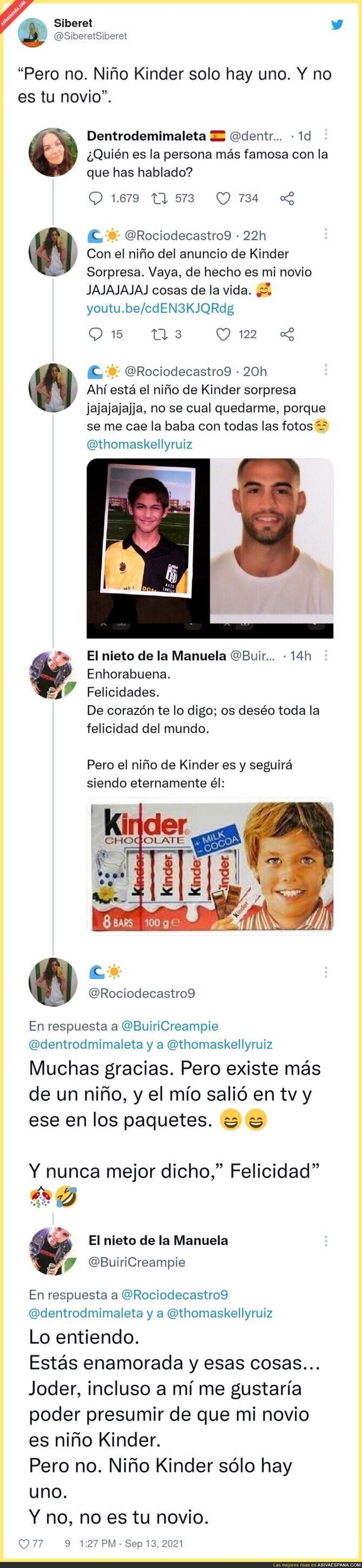 El niño kinder vive, la lucha sigue, por @SiberetSiberet