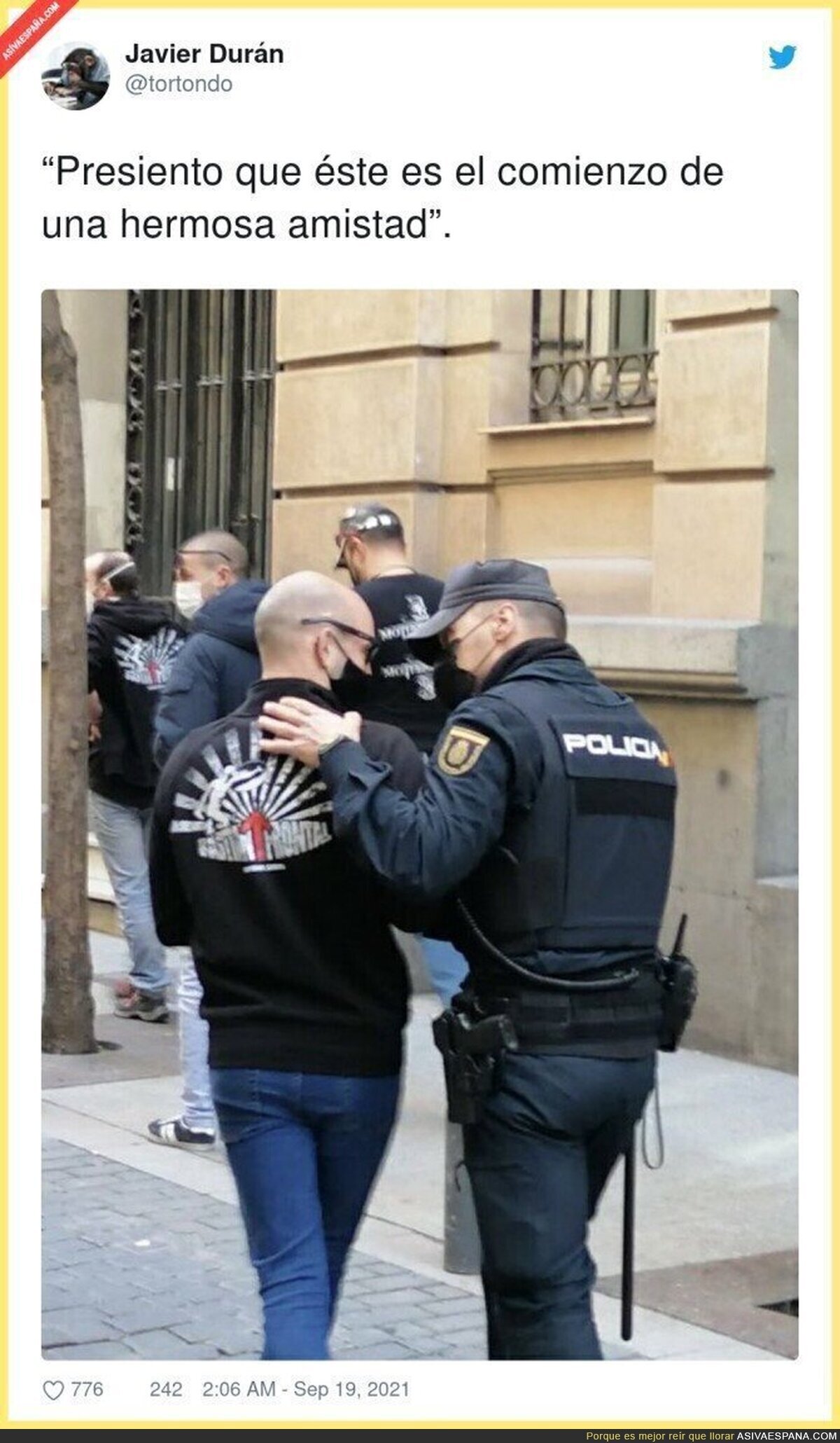 Amistades que no sorprenden