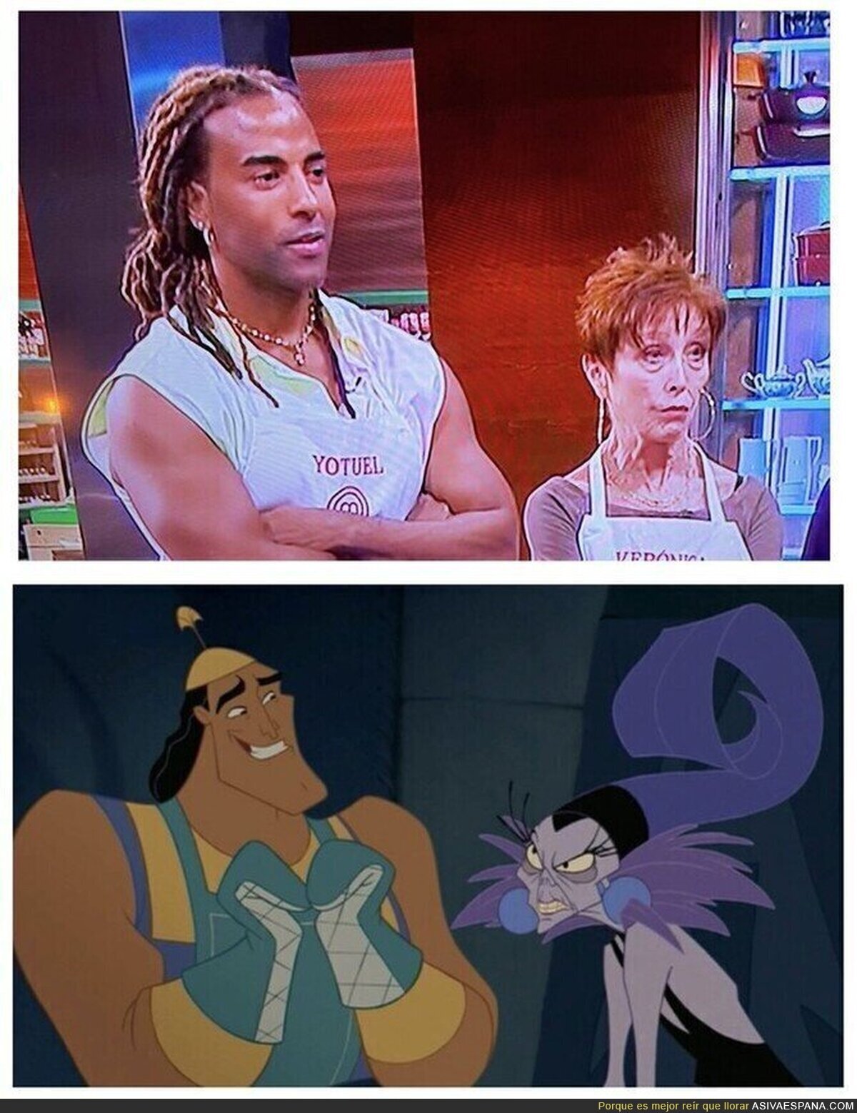Me está encantando el live action de emperador y sus locuras