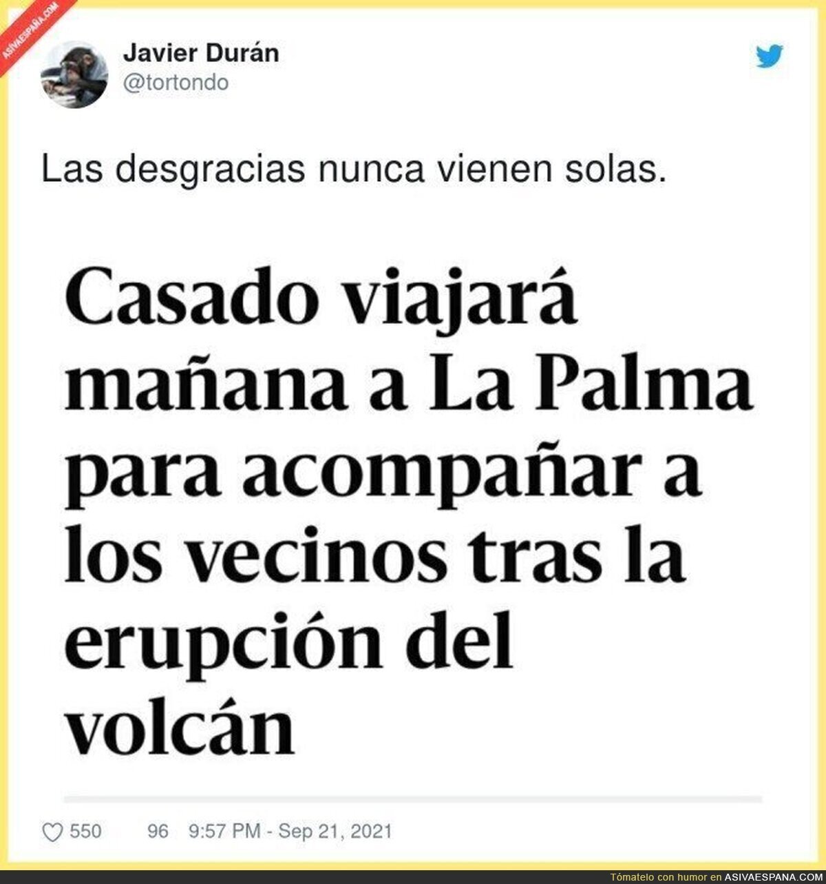 Le faltan unos créditos para el máster de Vulcanología