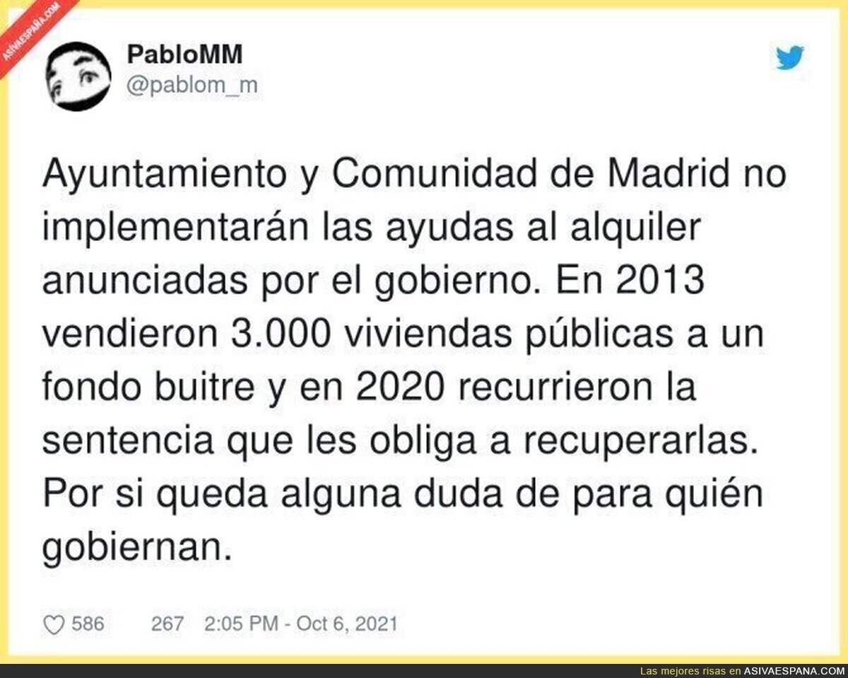 Así están las cosas por Madrid