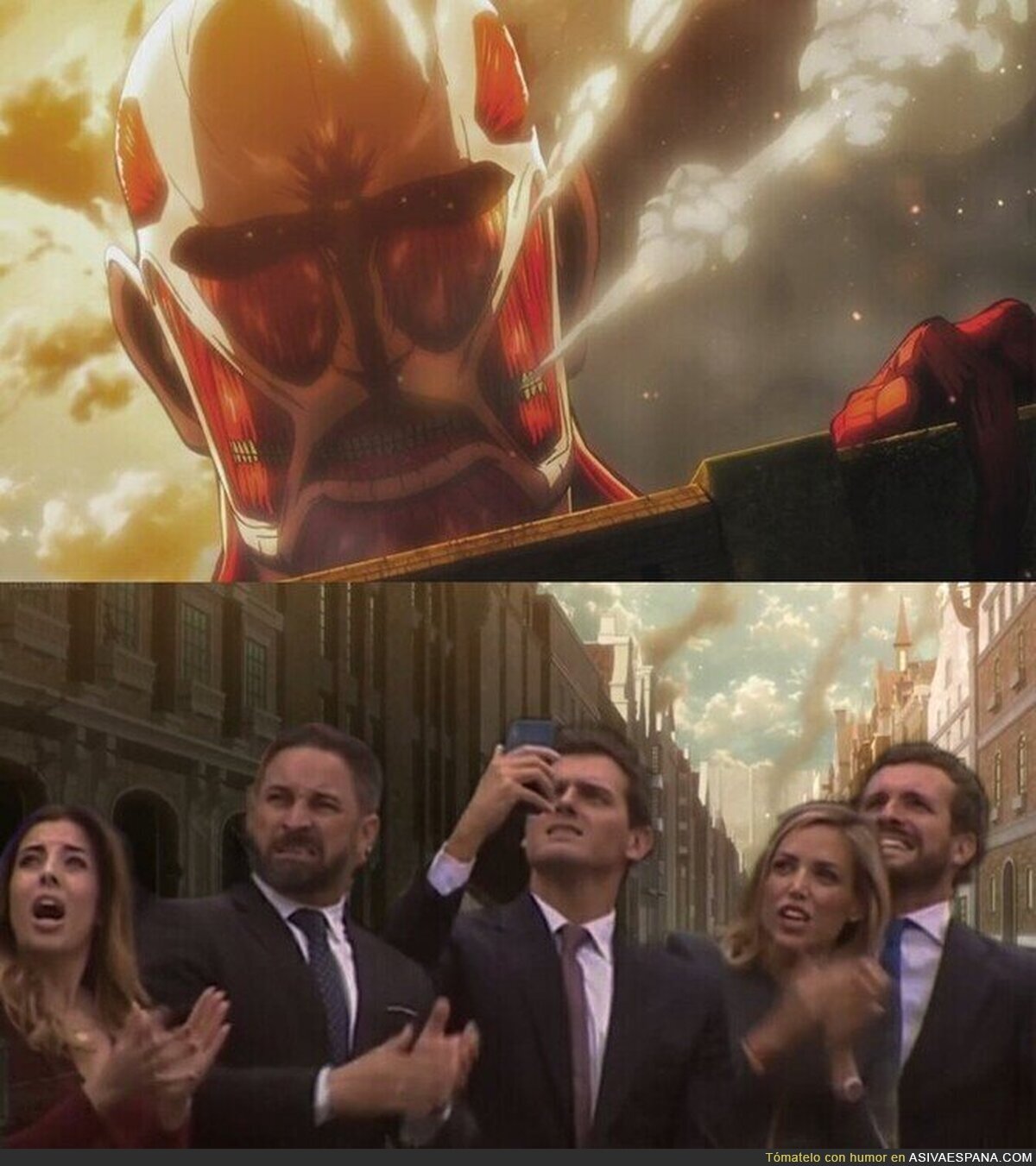 Menuda bestia asoma
