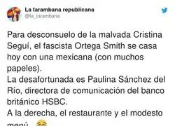 No me extra&ntilde;ar&iacute;a nada que fuese el plan de boda