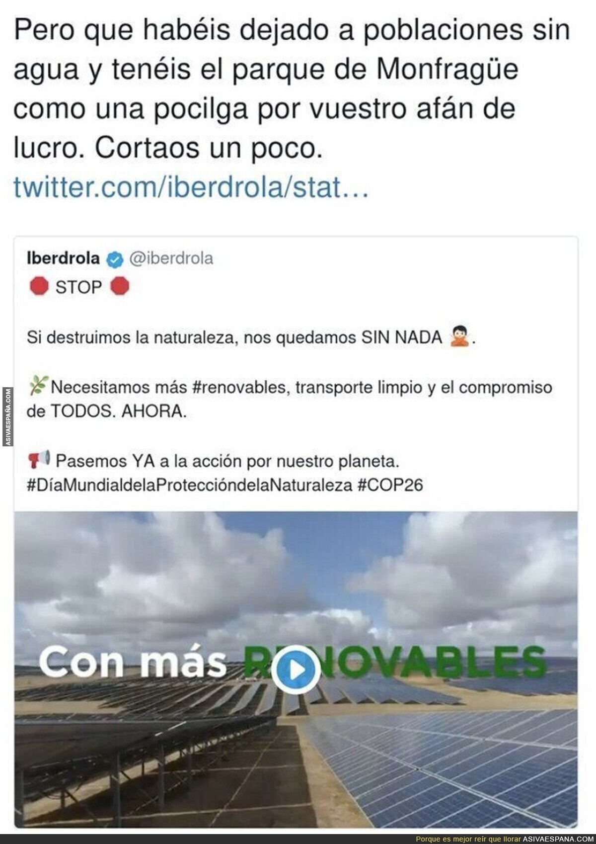 Es tremendo lo de Iberdrola