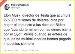 Los multimillonarios viven en una realidad alternativa y no se enteran de nada
