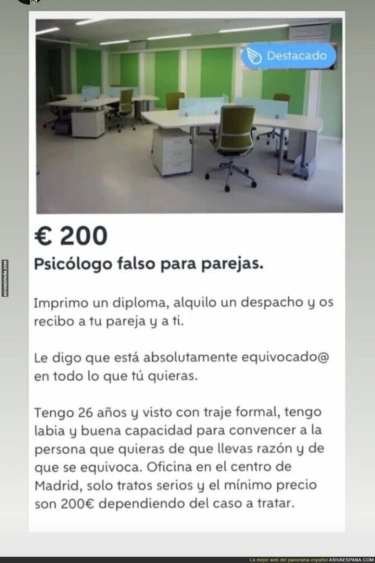 Virgen santísima las ofertas que uno se puede llegar a encontrar en internet