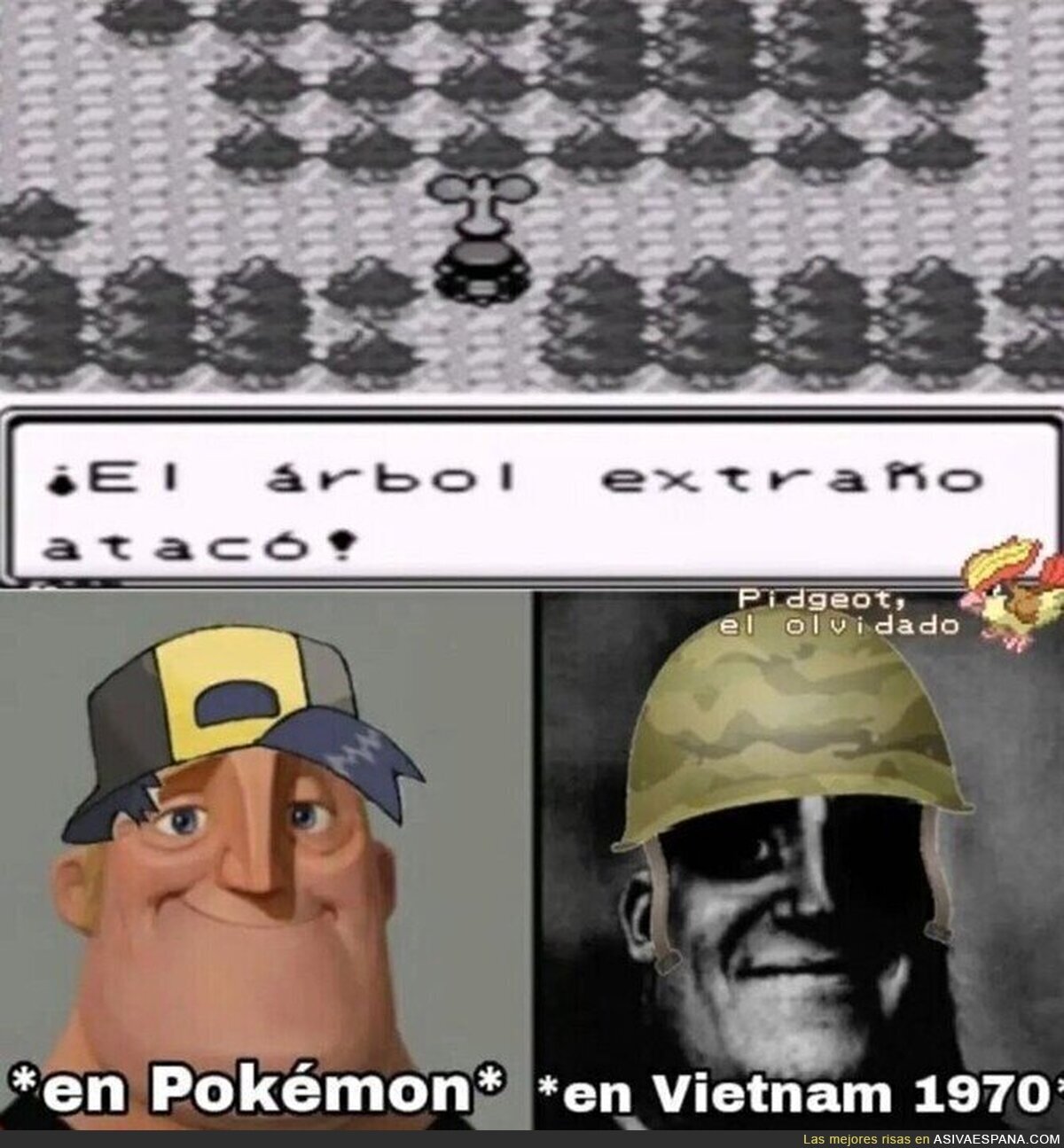 Es muy diferente la historia