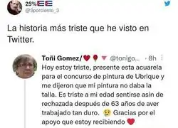 Menudo trato m&aacute;s impresentable de Rosa Villacast&iacute;n a esta se&ntilde;ora sea de lo que sea la pintura