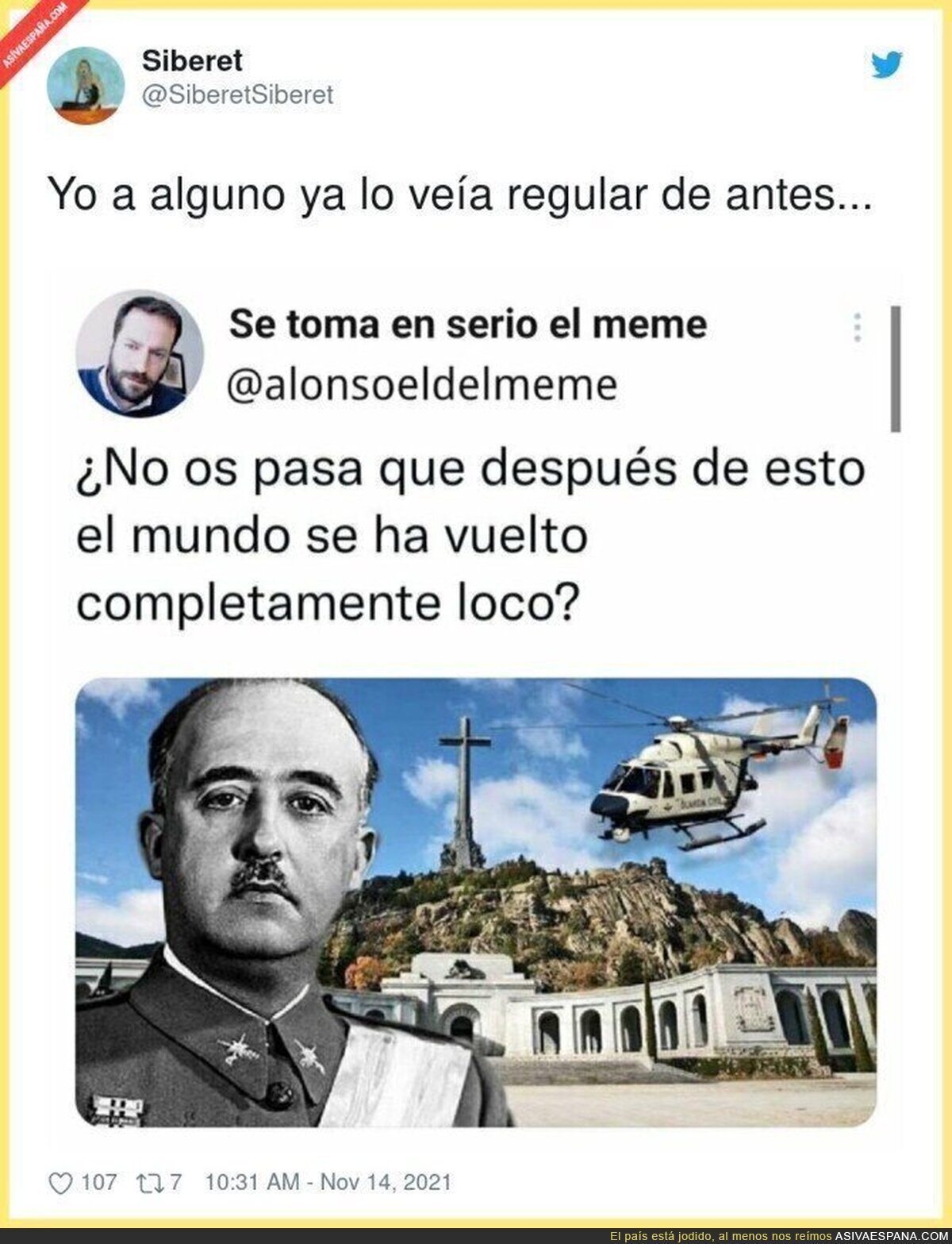 Seguro que todo ha sido por jugar con la momia