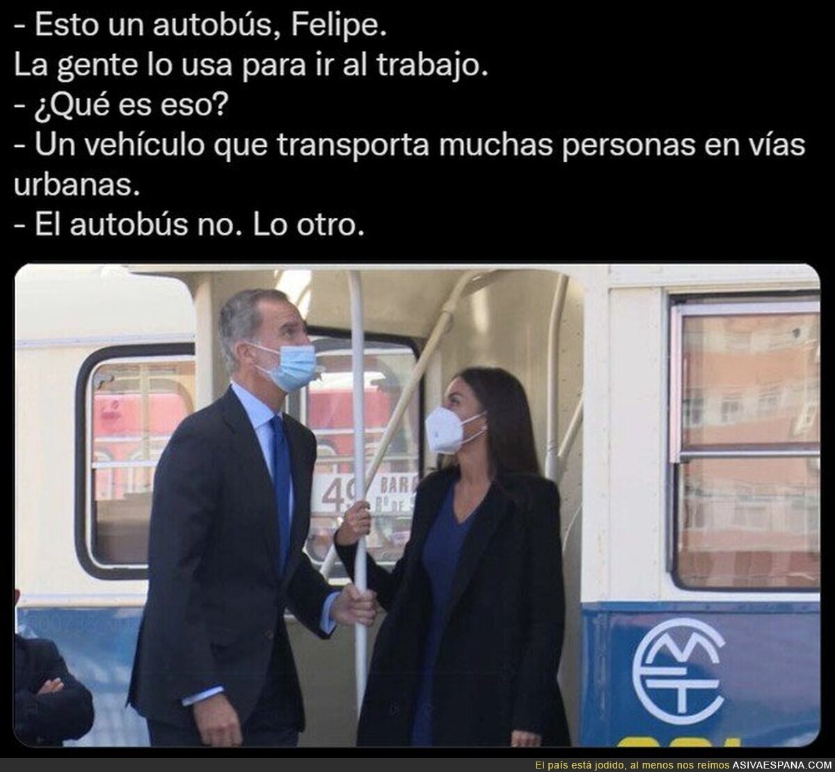 Confusión real