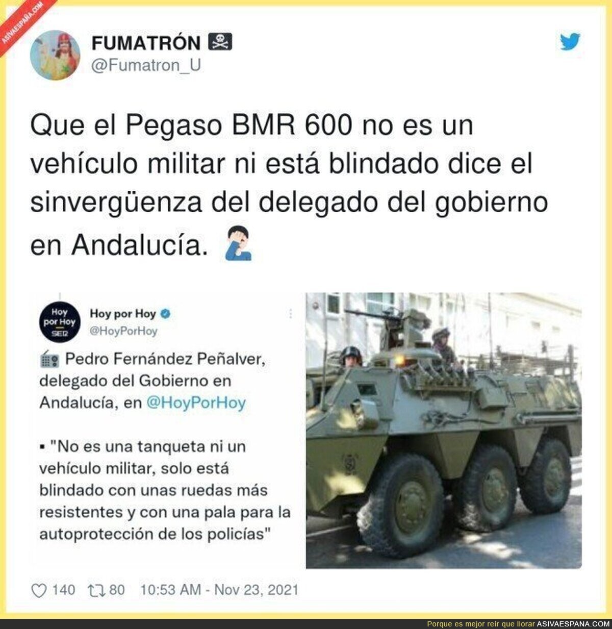 Menos mal, pensaba que era un transformer