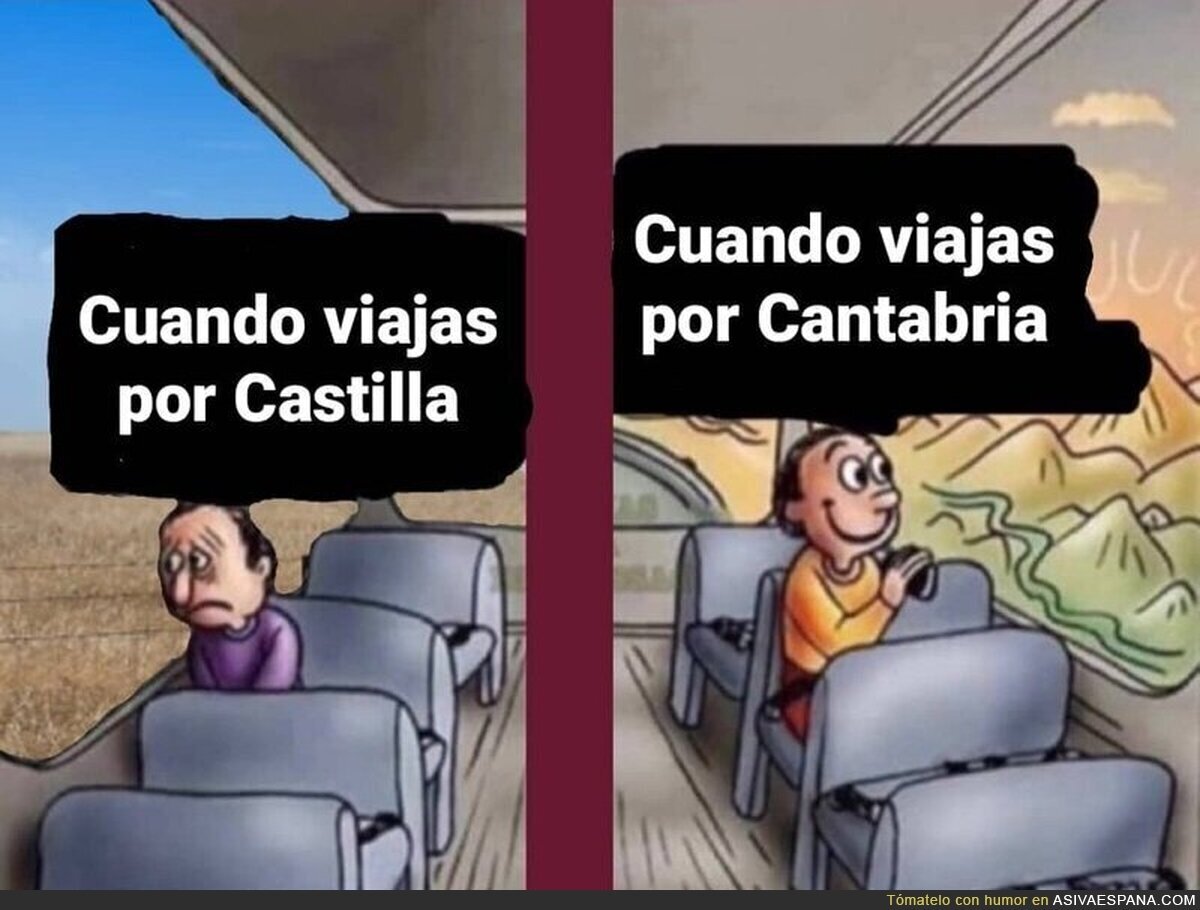 Un paisaje muy diferente