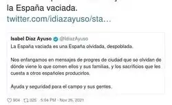 La Espa&ntilde;a vaciada de Isabel  D&iacute;az Ayuso
