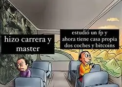 La buena vida de la gente que estudia FP
