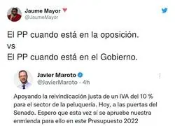Javier Maroto trata de enga&ntilde;ar a la gente posicion&aacute;ndose as&iacute; con las peluquer&iacute;as pero esto hacen cuando est&aacute;n en el Gobierno