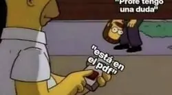 T&iacute;pico de los profesores