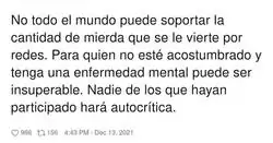 Hay que tener cuidado con lo que se dice en cualquier lado