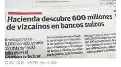 Por fin han sido localizados tantos vizca&iacute;nos