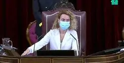 Yolanda D&iacute;az, Teodoro a Egea: "&iquest;Se imagina lo que hubiese pasado en este pa&iacute;s si esa norma laboral que ustedes hicieron siguiese vigente durante la pandemia? Despidos masivos con trabajadores enfermos"